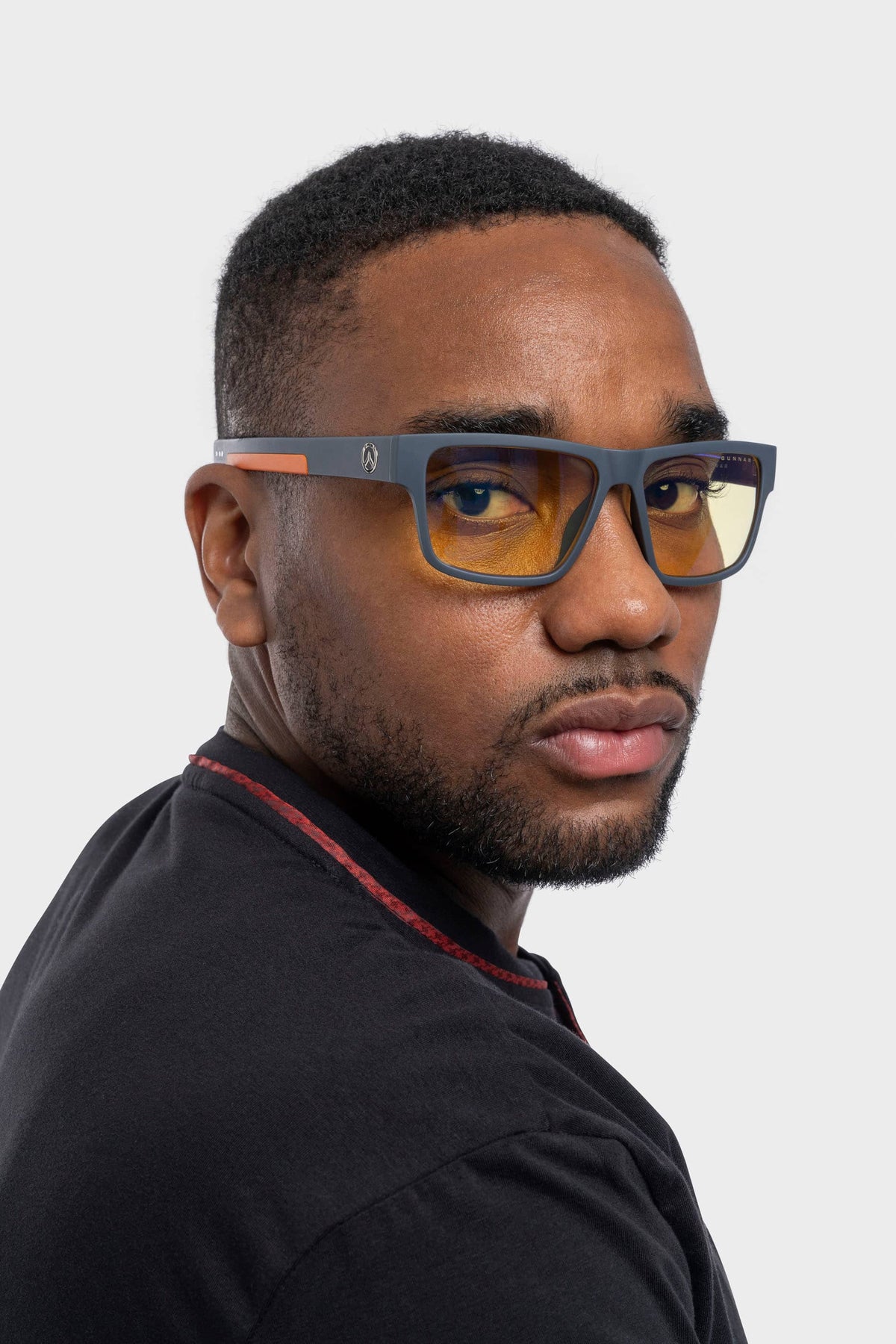 GUNNAR - Overwatch Ultimate Computer Glasses with Blue Light Reduction , Clear Lenses - Ash