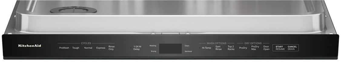 KitchenAid - 24 inch Top Control Built-In Stainless Steel Tub Dishwasher with Third Rack - Juniper