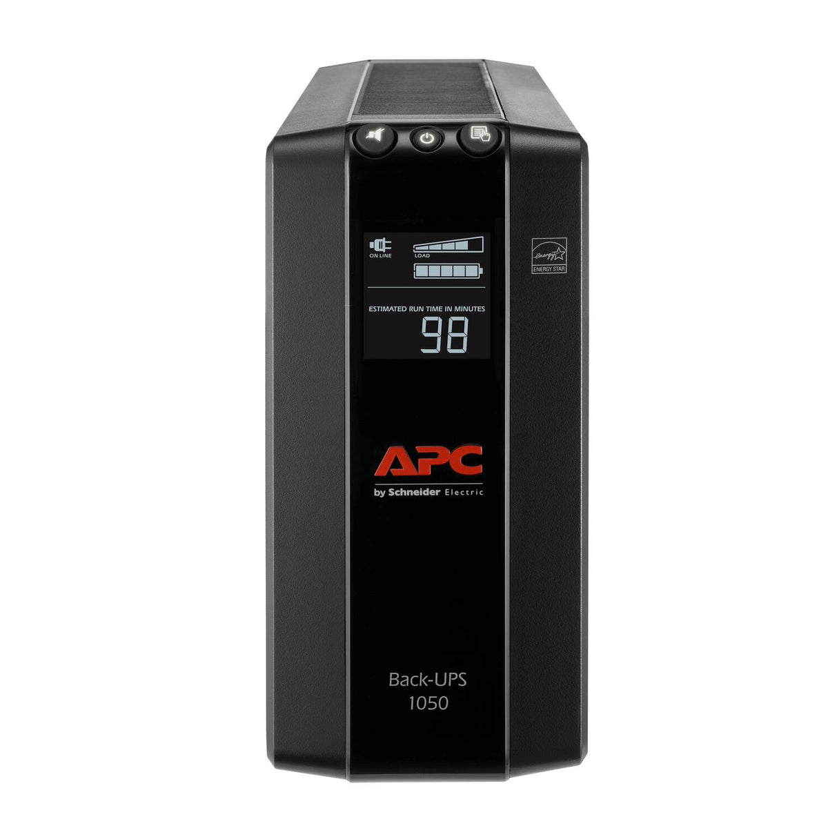 APC - Back-UPS Pro 1050VA Retail, 1050VA, 600W, 8 outlets - Black