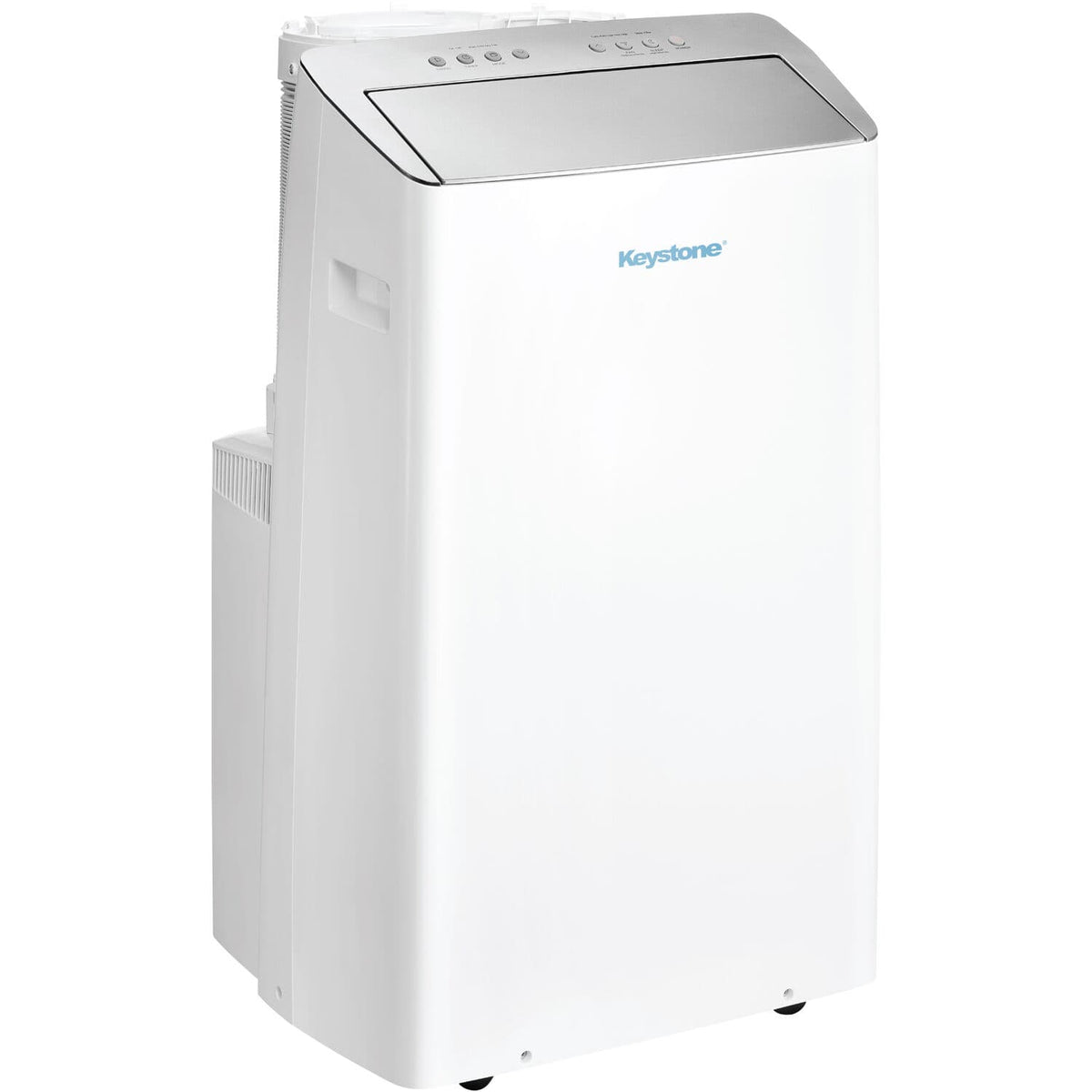Keystone - 14,000 BTU ASHRAE/12,000 BTU DOE Portable Inverter Air Conditioner with Remote Control - White