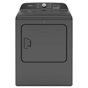 7.0 Cu. Ft. Whirlpool Electric Dryer with Moisture Sensor - Volcano Black
