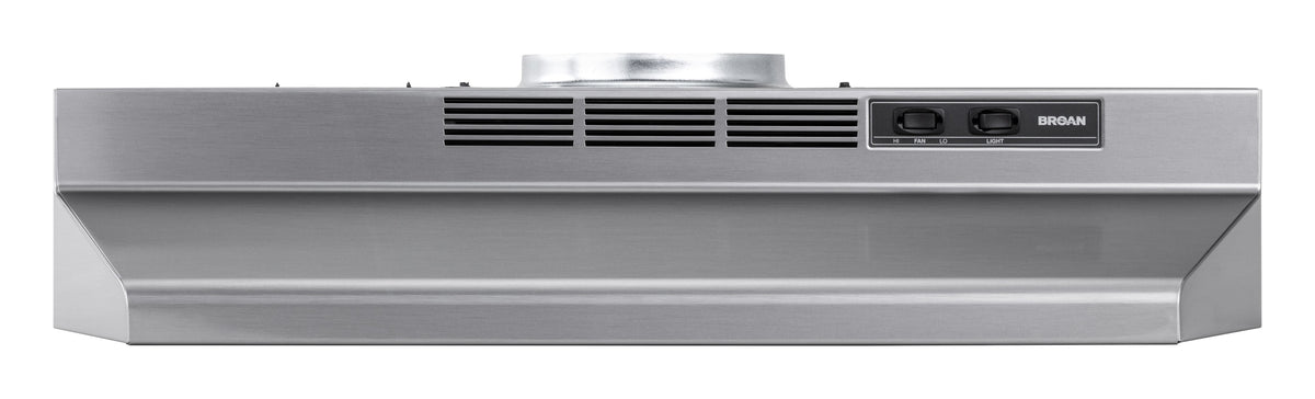 Broan - 36 inches - Convertible - Under cabinet Range Hood - Stainless Steel
