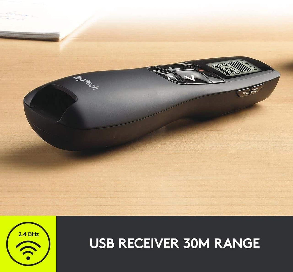 Logitech - R800 Professional Presenter - Black