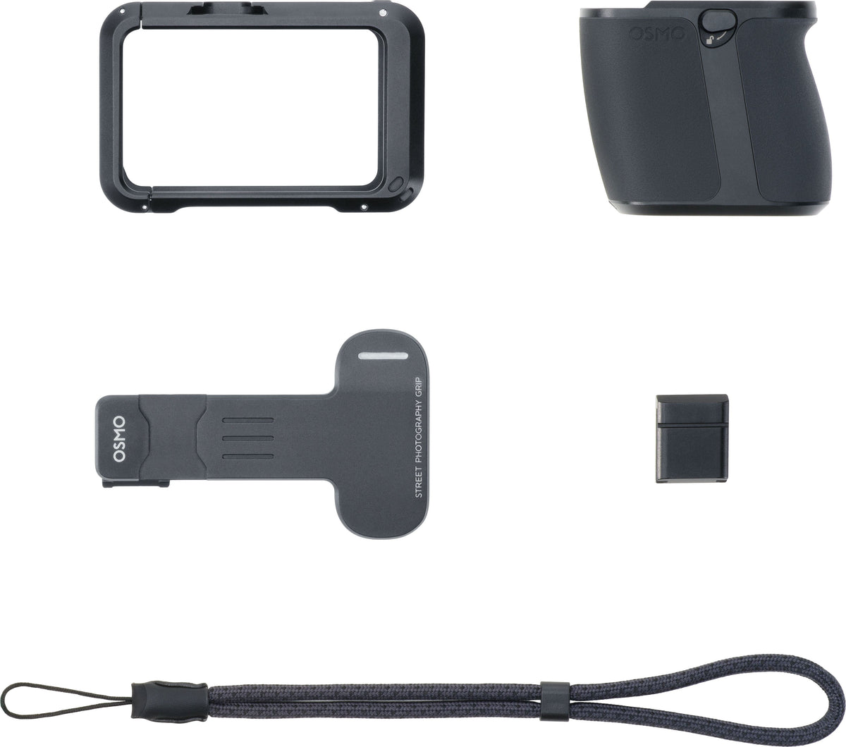 DJI - Osmo Action 6 Street Photography Grip Accessory Kit - Hand grip- for Action Camera