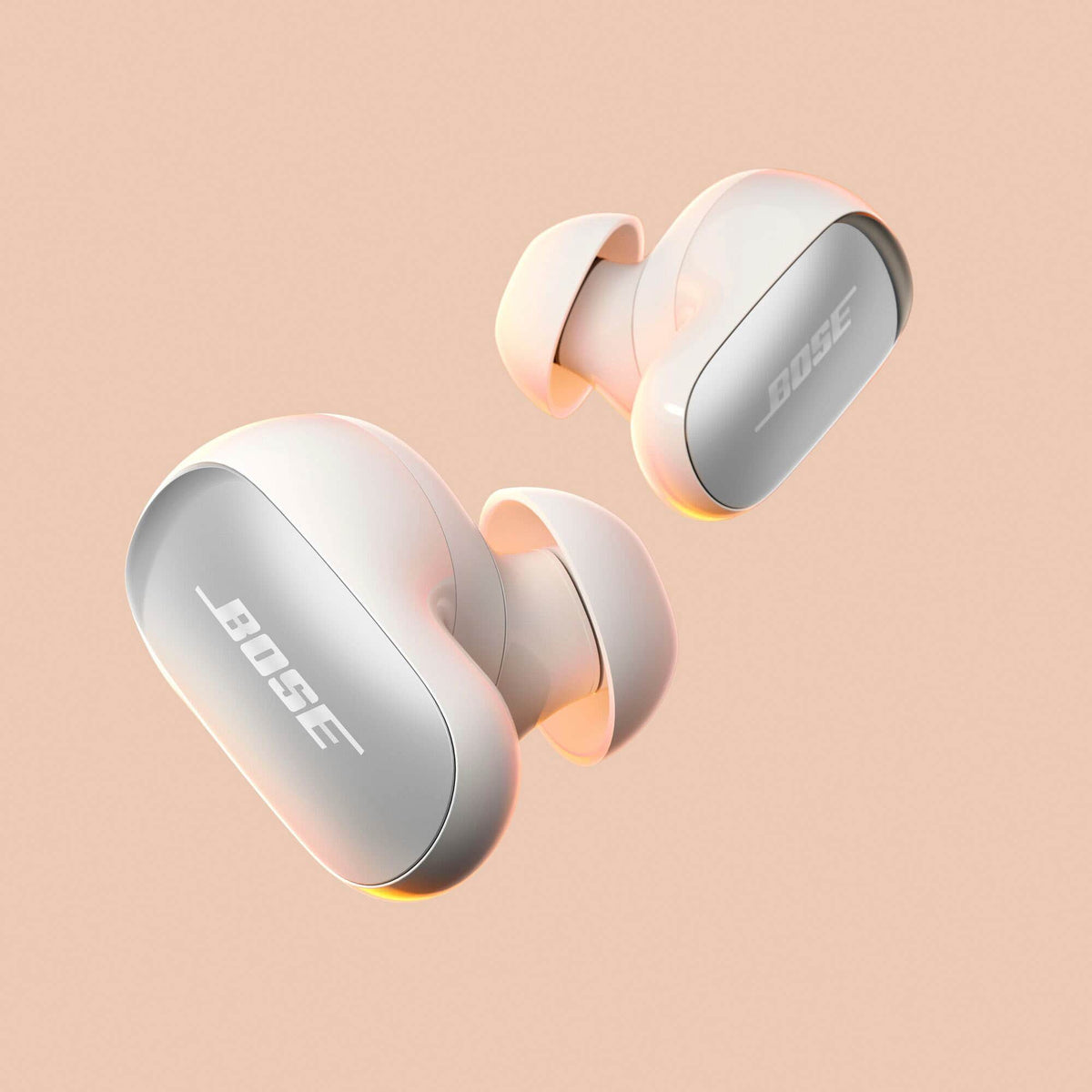 Bose - QuietComfort Ultra (2nd Gen) True Wireless Noise Cancelling In-Ear Earbuds - White Smoke