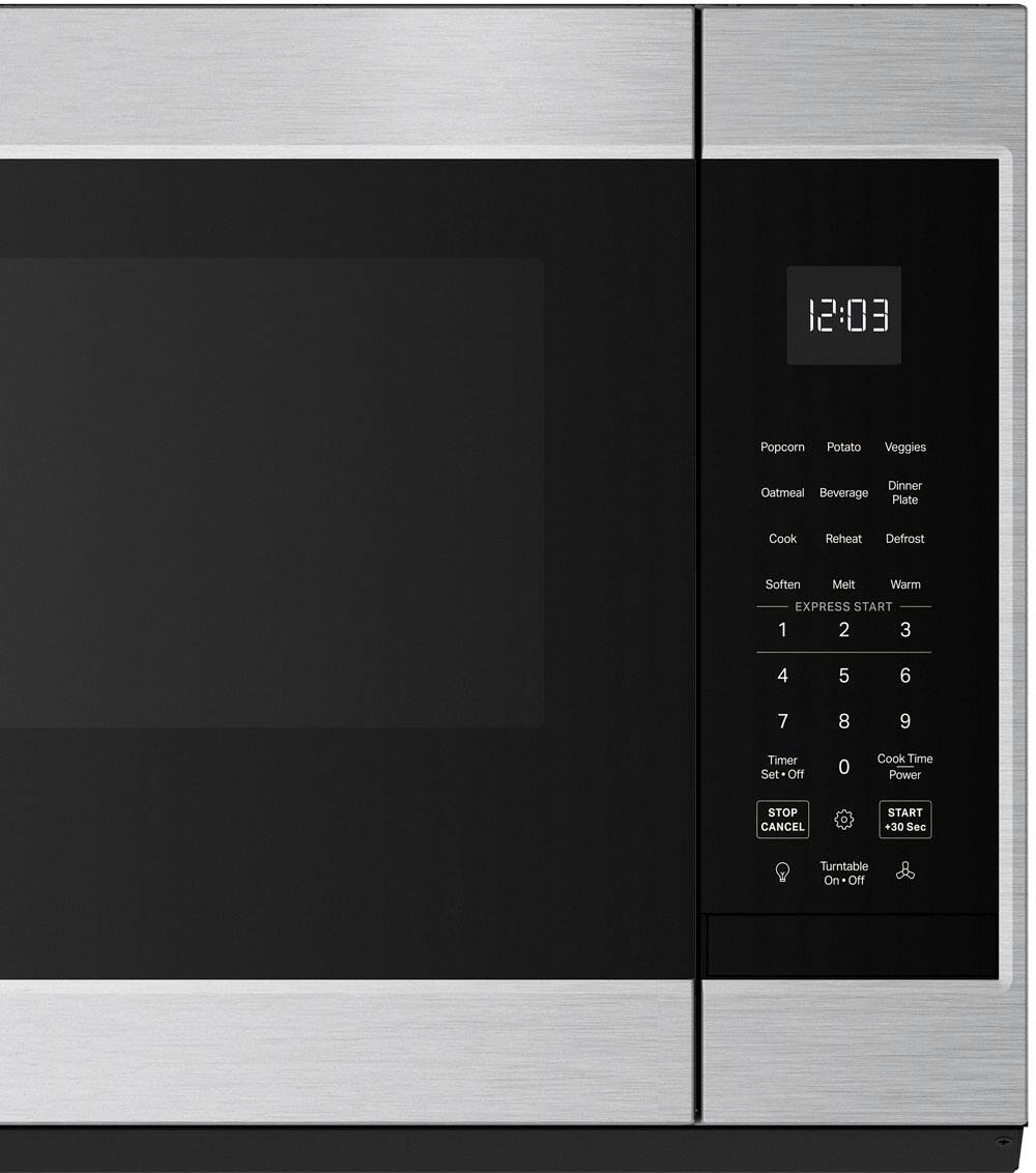 KitchenAid - 1.9 Cu. Ft. Microwave Hood Combination with Auto Functions - Stainless Steel
