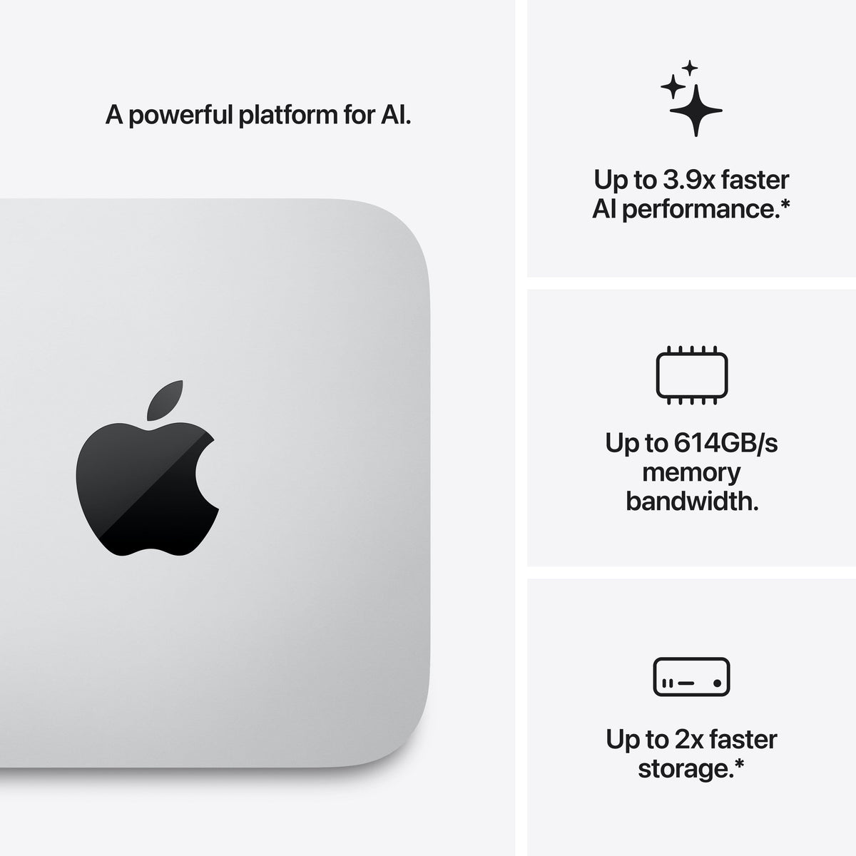 Mac Studio Apple M5 Max chip with 36GB Memory and 512GB SSD - Silver