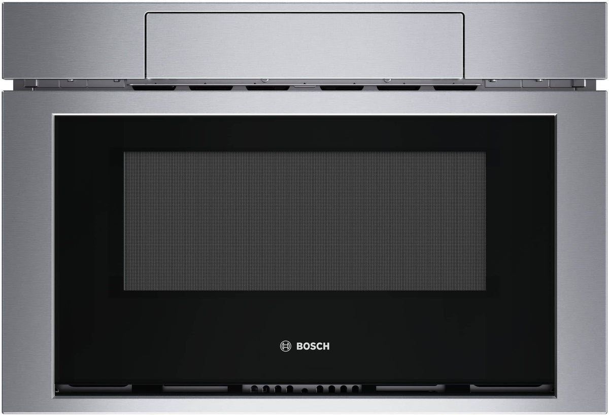 Bosch - 800 Series 1.2 Cu. Ft. Built-In Drawer Smart Microwave with Sensor Cooking - Stainless Steel