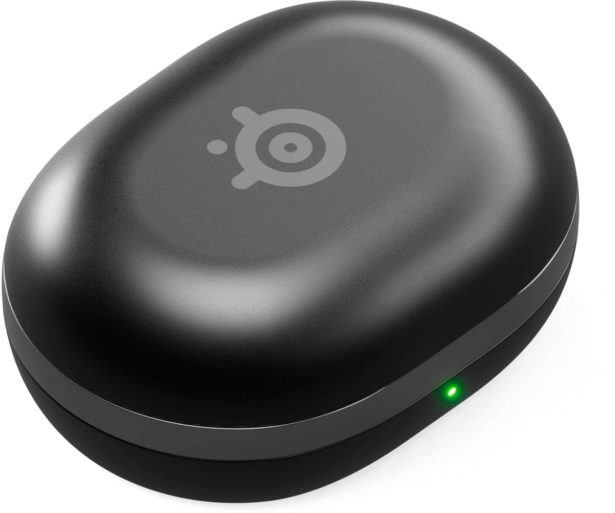 SteelSeries - Arctis GameBuds True Wireless Noise Cancelling Gaming Earbuds for PS5, PS4, PC, Switch, ROG Ally, Steam Deck - Black