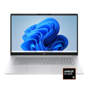 HP - OmniBook 3 - 17.3" Full HD Laptop - AMD Ryzen 5 40 (2025) - 8GB Memory - 512GB SSD - Glacier Silver