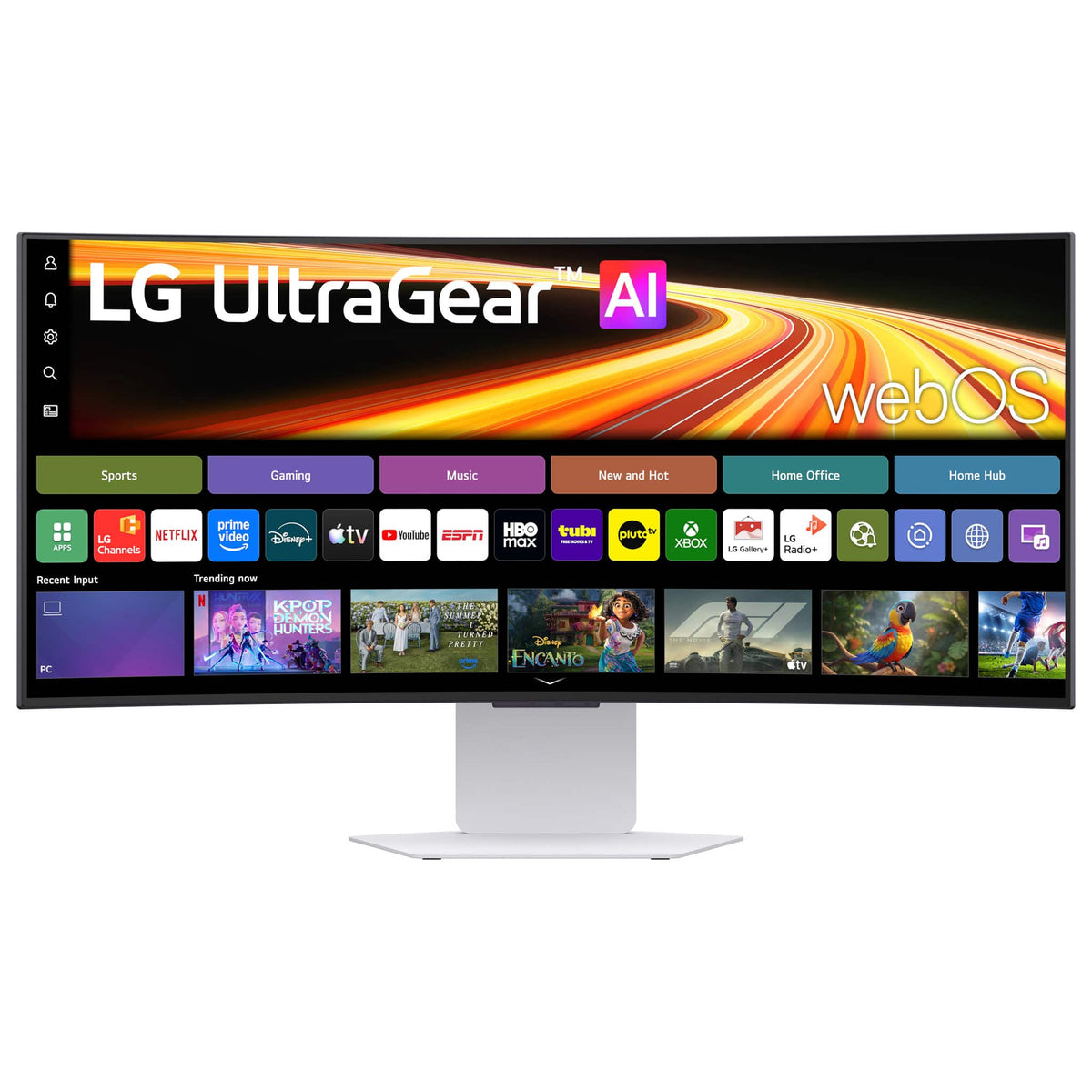 LG - UltraGear 34" OLED WQHD 240Hz 0.03ms G-SYNC FreeSync Premium Pro Gaming Monitor with DisplayHDR400 TRUE - White