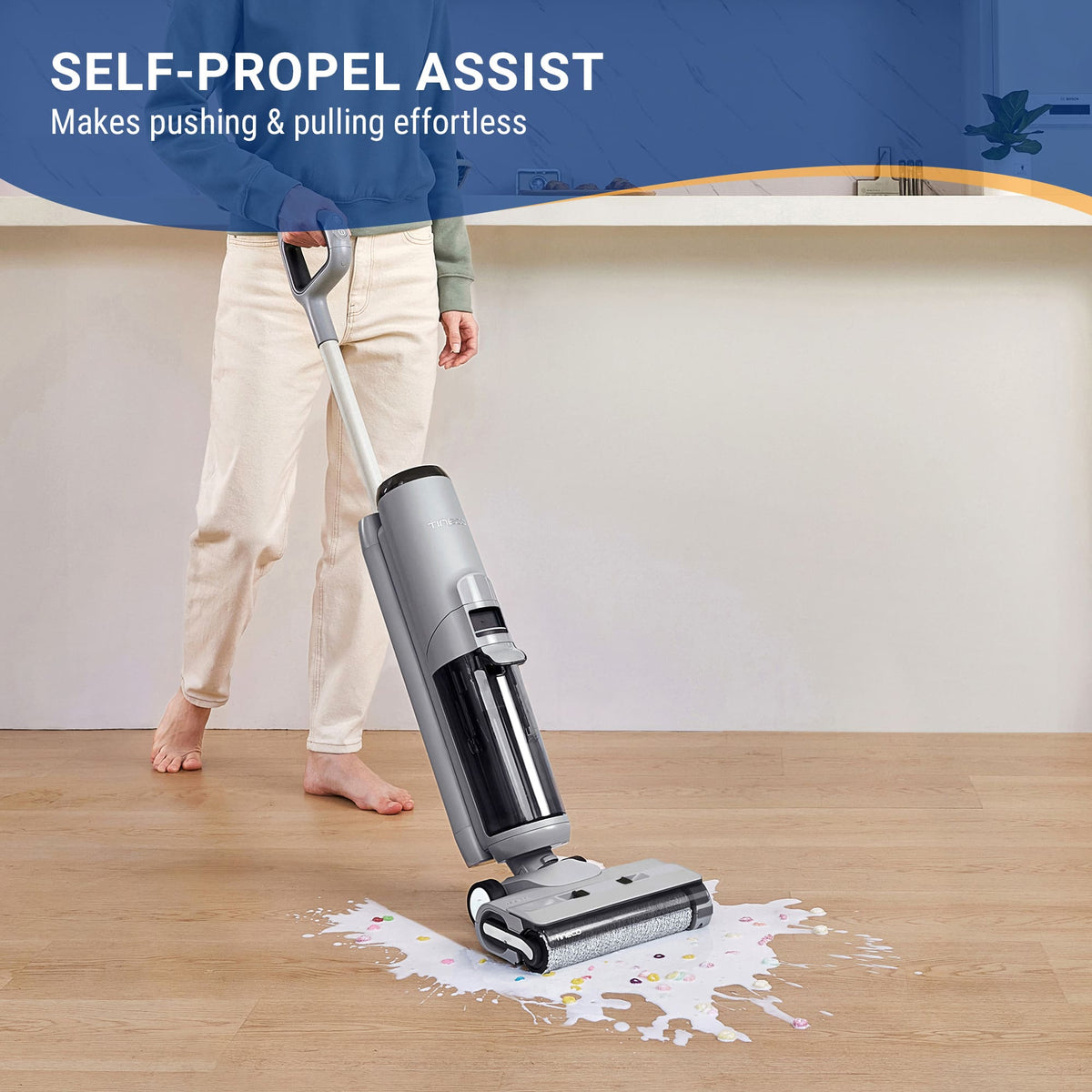 Tineco - GO XL Cordless Floor Washer - Gray