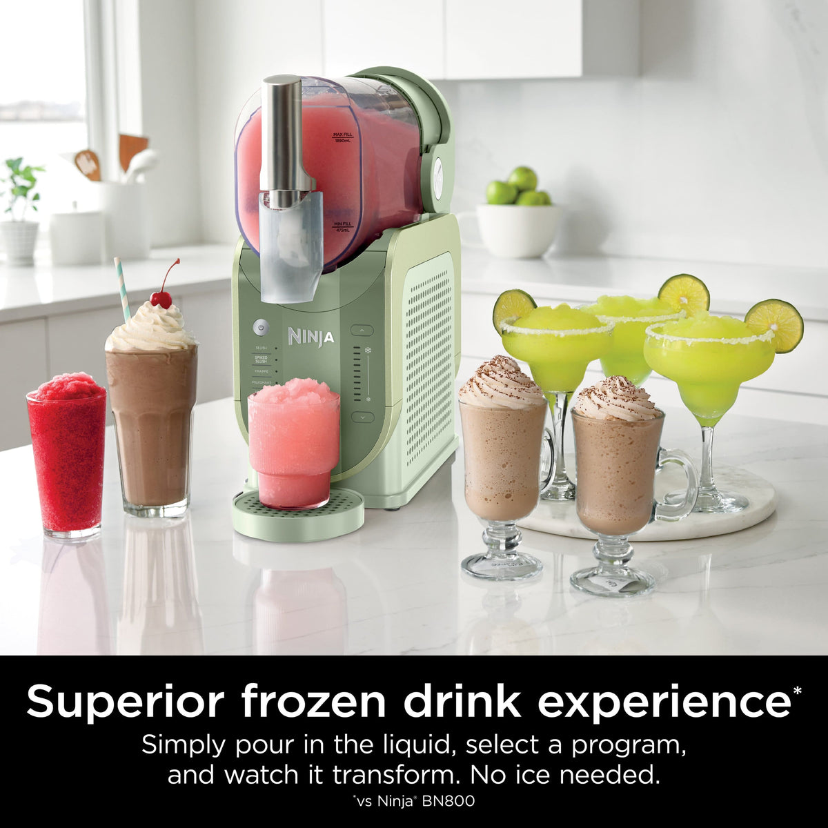 Ninja - SLUSHi Professional Frozen Drink Maker 88 oz - Margarita