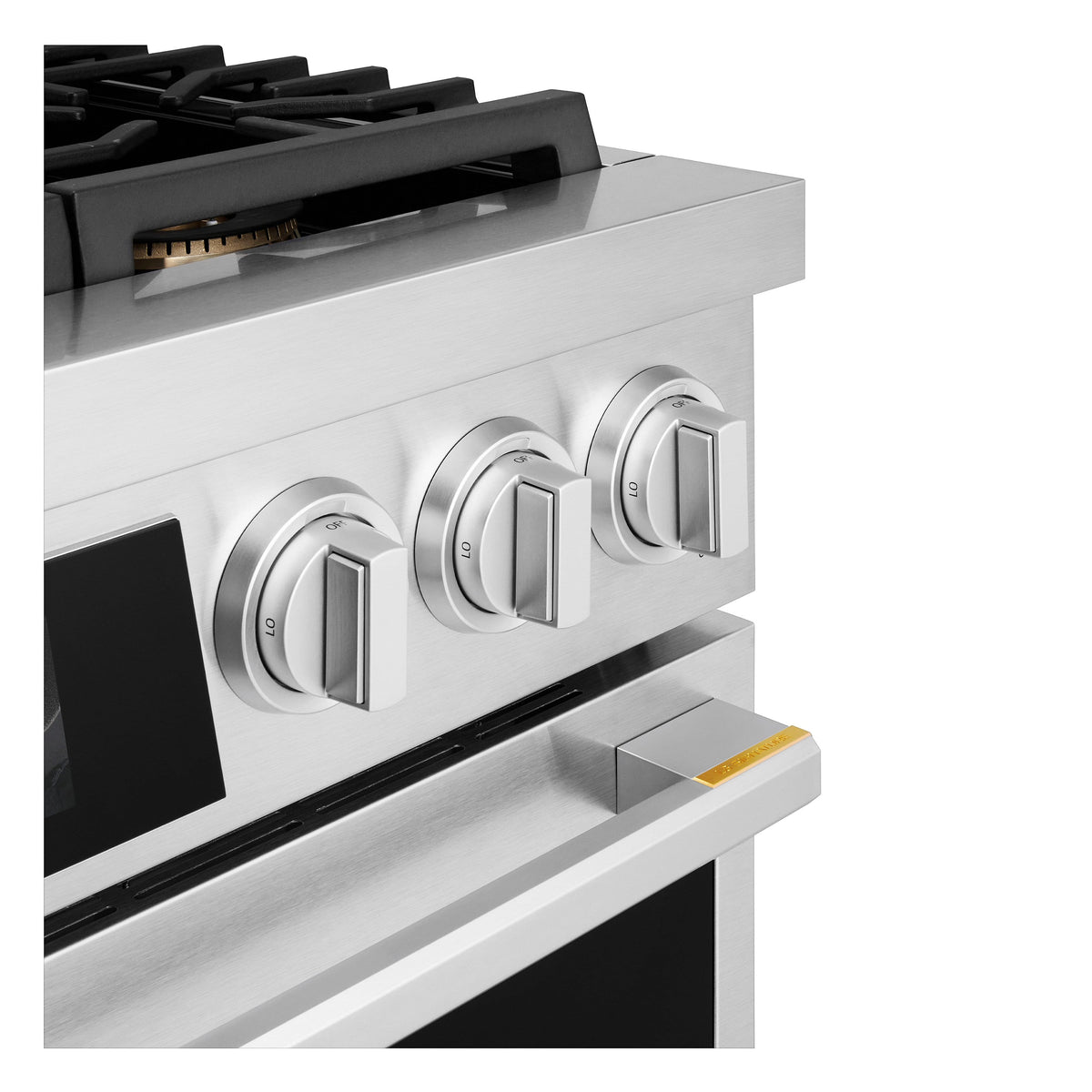 LG - SIGNATURE 36-in Wide 6.3 Cu. Ft. Slide-In Gas True Convect Pro Range with 6 Burners, AirFry, and UltraHeat 23K Burner - Stainless Steel