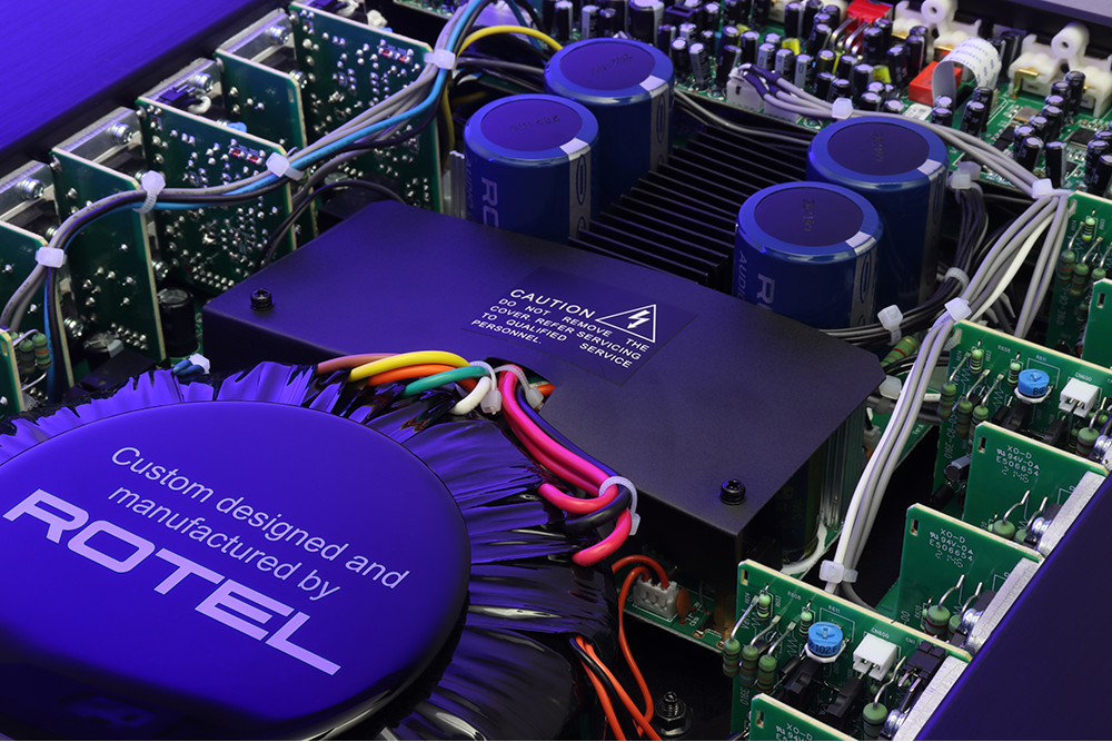 Rotel - C8+ 8-Ch CI Amplifier - Black