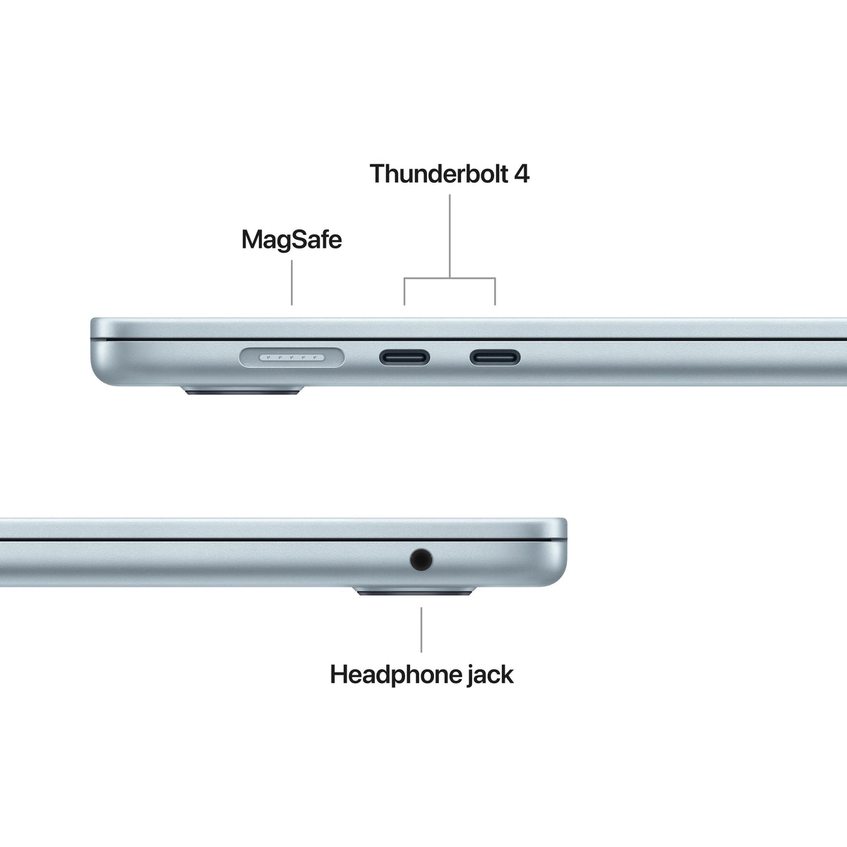 Apple - Refurbished Good - MacBook Air 15-inch Laptop - M5 chip with 10-core CPU and 10-core GPU - 24GB Memory - 1TB SSD - Sky Blue
