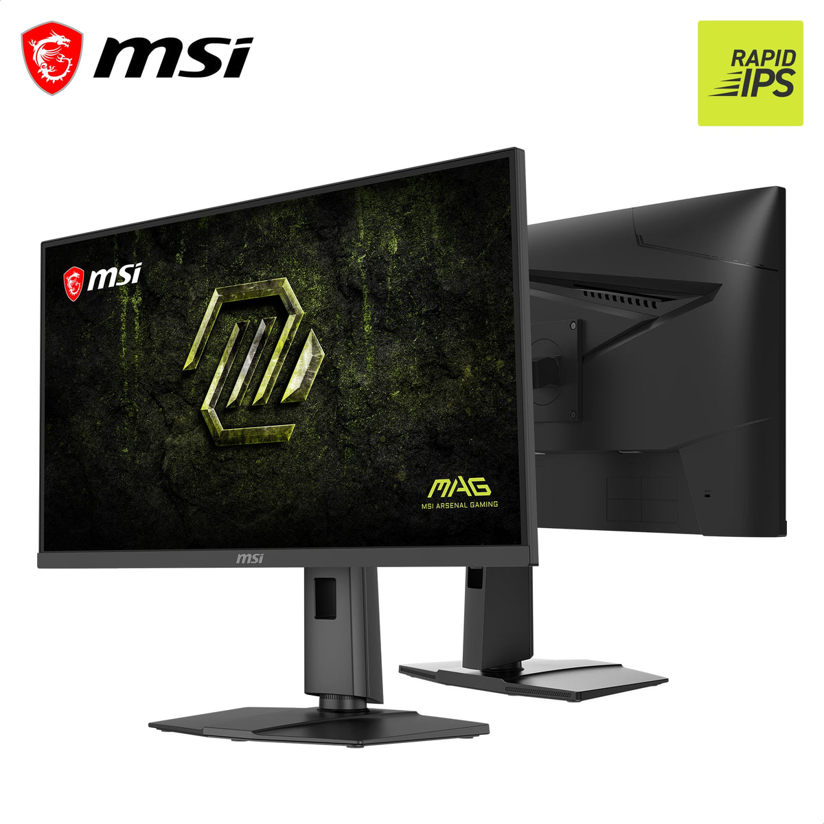 MSI - MAG 275QPF E21 27" QHD 210Hz 0.5ms G-SYNC Compatible FreeSync Premium Gaming Monitor HDR 400 (Display Port, HDMI) - Metallic Black