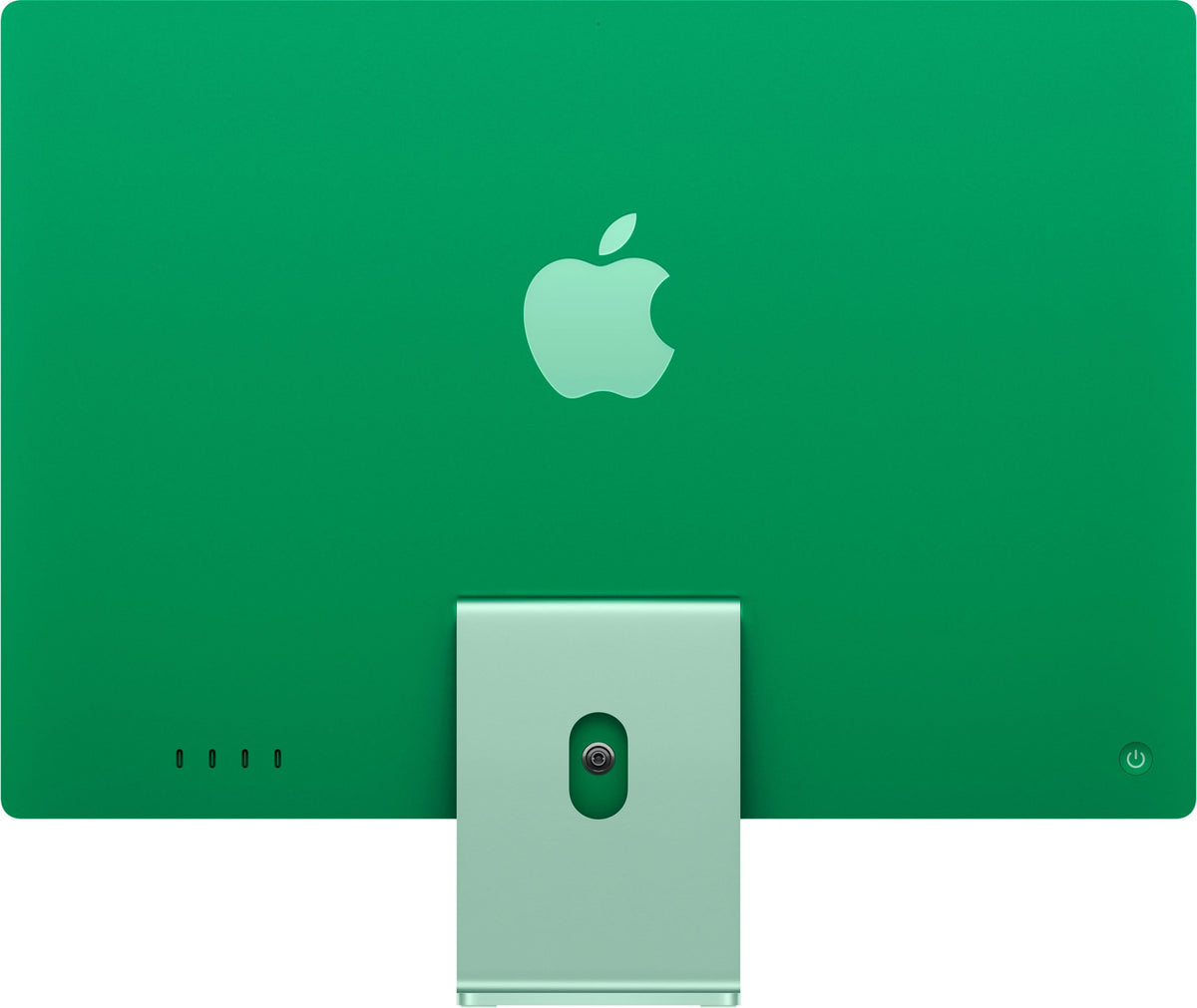 Apple - iMac 24-inch All-in-One - M4 chip - Built for Apple Intelligence - 10 Core CPU - 10 Core GPU - 24GB Memory - 512GB SSD - Green