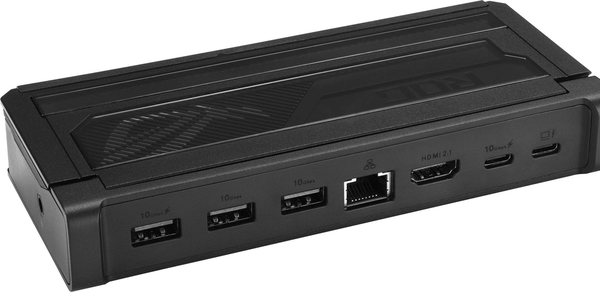 ASUS - ROG Bulwark 7-in-1 Charging Dock for ROG Xbox Ally (HDMI 2.1, USB-A 3.2, USB-C 3.2) - Black