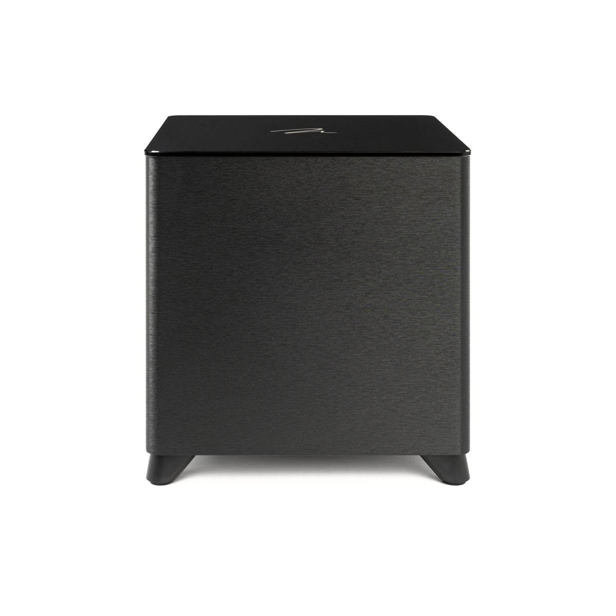 MartinLogan - Dynamo Foundation 10, 10” Sealed, Powered Subwoofer, with Magnitude MT-400 Amplifier, DSP-Optimized, and Wireless Ready - Brushed Black