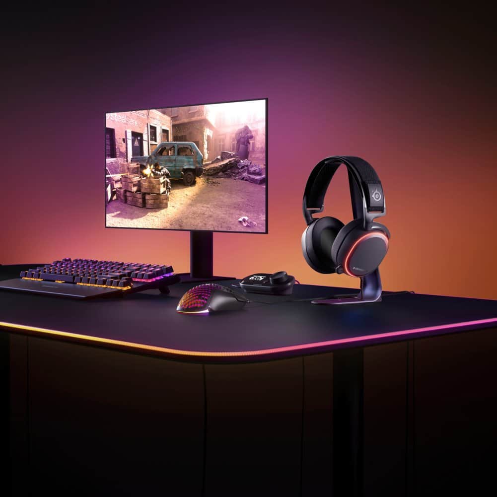 SteelSeries - Aerox 5 Ultra Lightweight Honeycomb Water Resistant Wired RGB Optical Gaming Mouse With 9 Programmable Buttons - Wired - Black