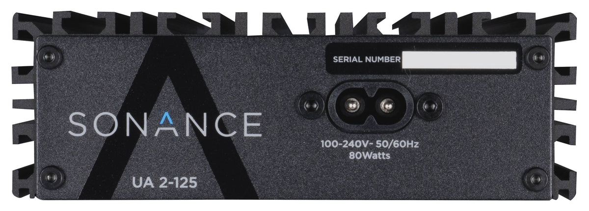 Sonance - PATIO4.1 W/ UA 2-125 AMP - Patio Series 4.1-Ch. Outdoor Speaker System with 2-Ch. Amplifier (Each) - Brown/Black