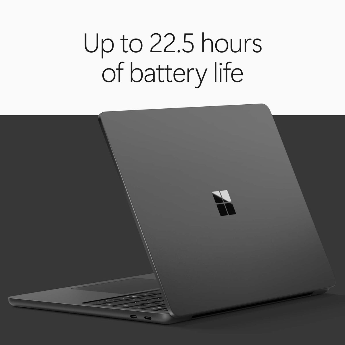 Microsoft - Surface Laptop - 13" 2K Touchscreen - Snapdragon X2 Plus (6 Core) 2026 - 16GB - 256GB UFS - Black