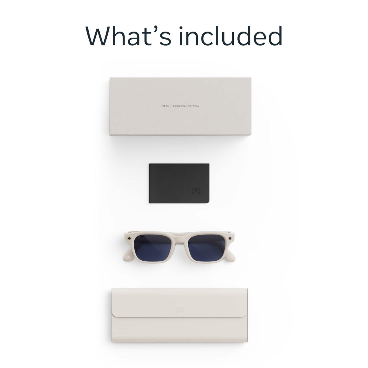 Meta - Adventurer - AI Glasses - Smart Features like 12MP Camera, Live Translate- 8+ Hour Battery - Transitions Sapphire Lenses - Linen