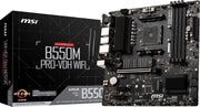 MSI - B550M PRO-VDH WIFI (Socket AM4) AMD B550 MATX DDR4 Wi-Fi 6 Motherboard - Black