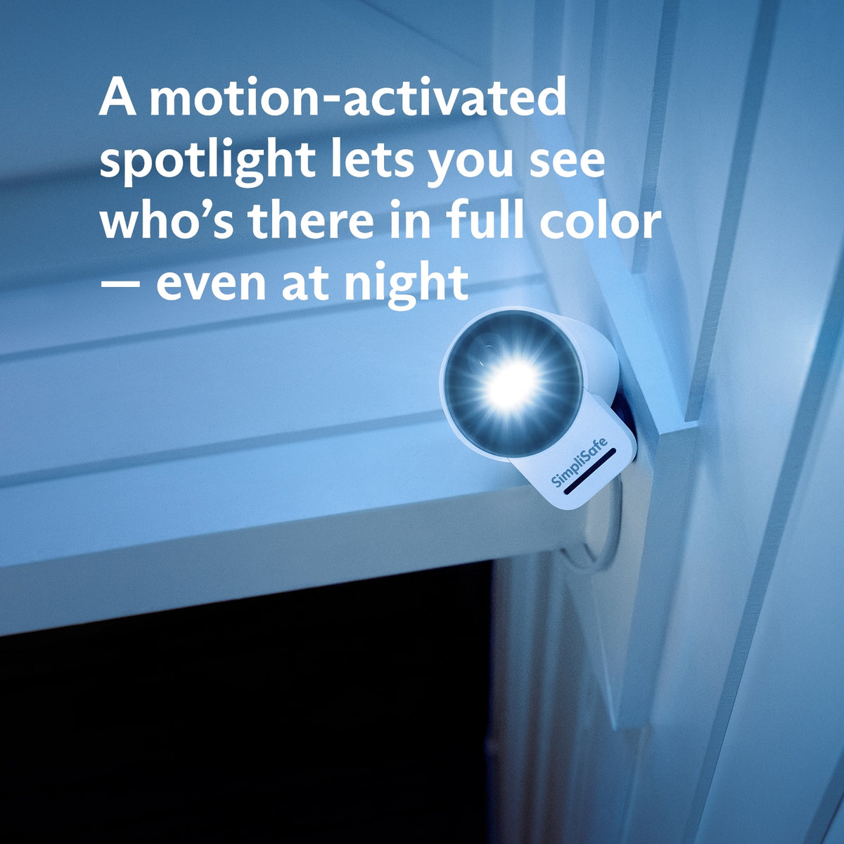SimpliSafe - Outdoor Camera Series 2 - White