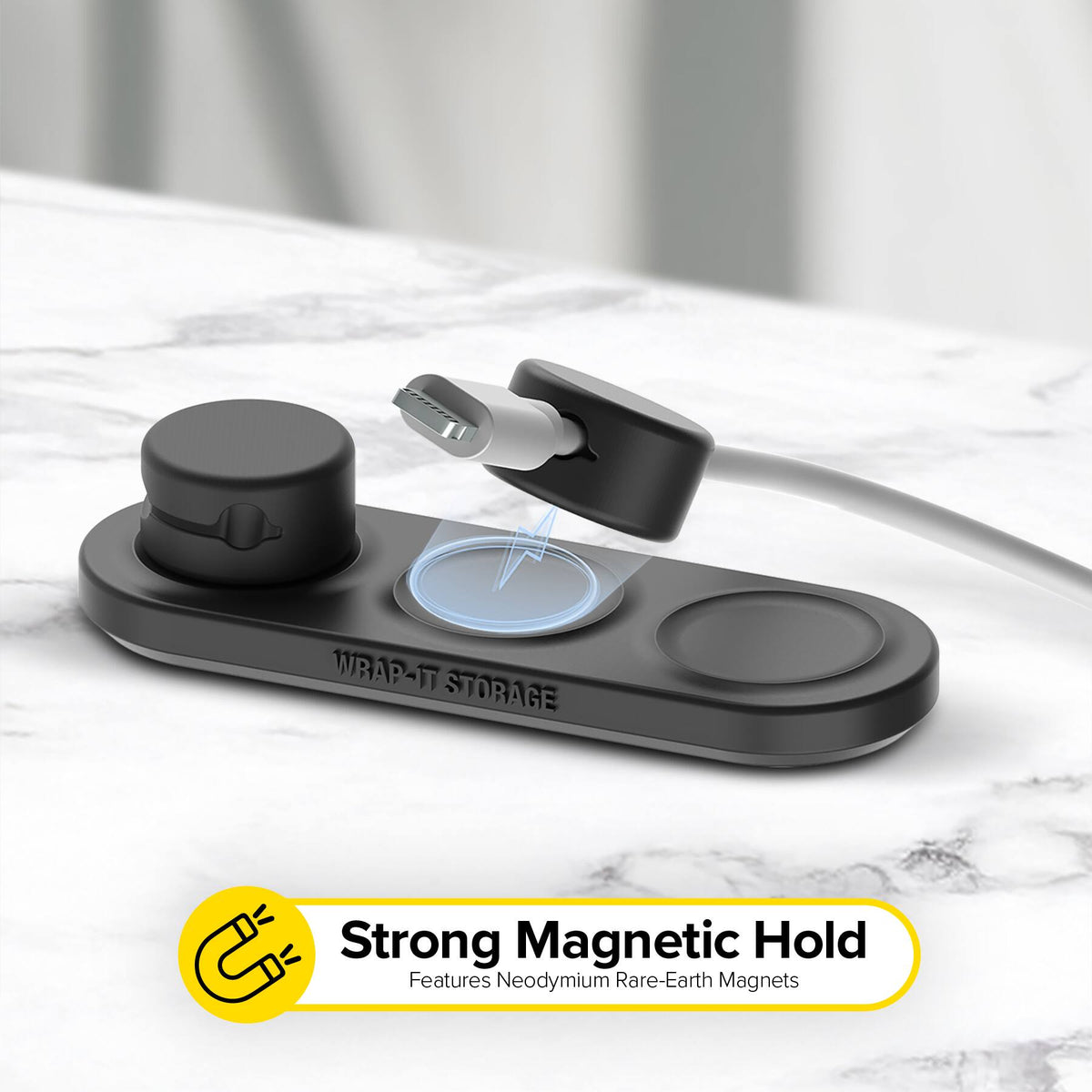 Wrap-It Storage - Magna Dock - Black