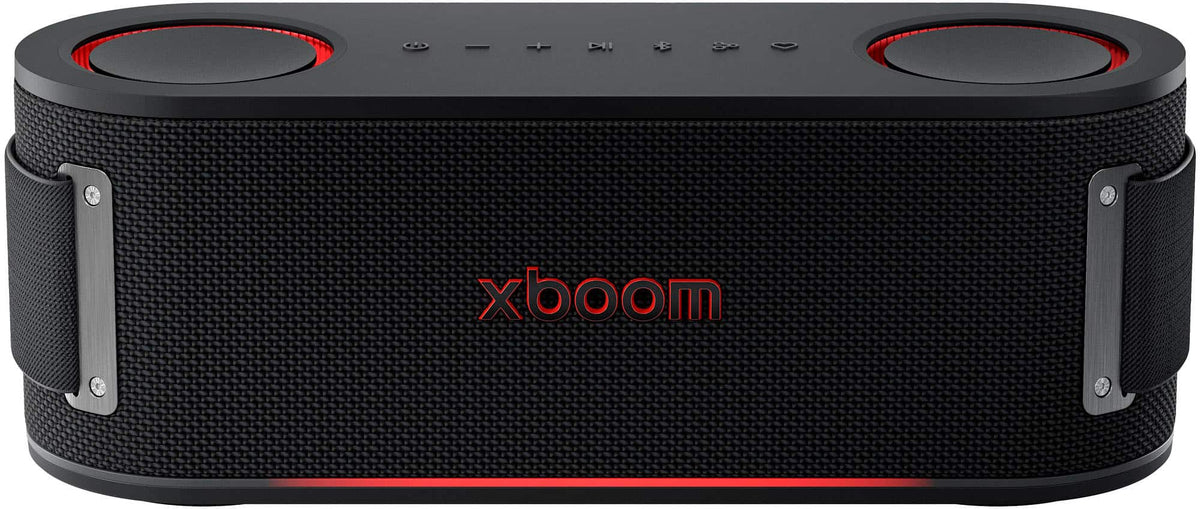 LG - xboom Bounce Portable Bluetooth Speaker - Black