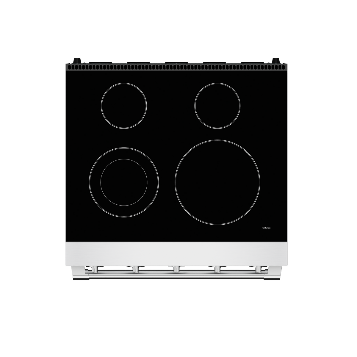 Thor Kitchen - 4.55 Cu. Ft Freestanding Electric Convection Range - Stainless Steel