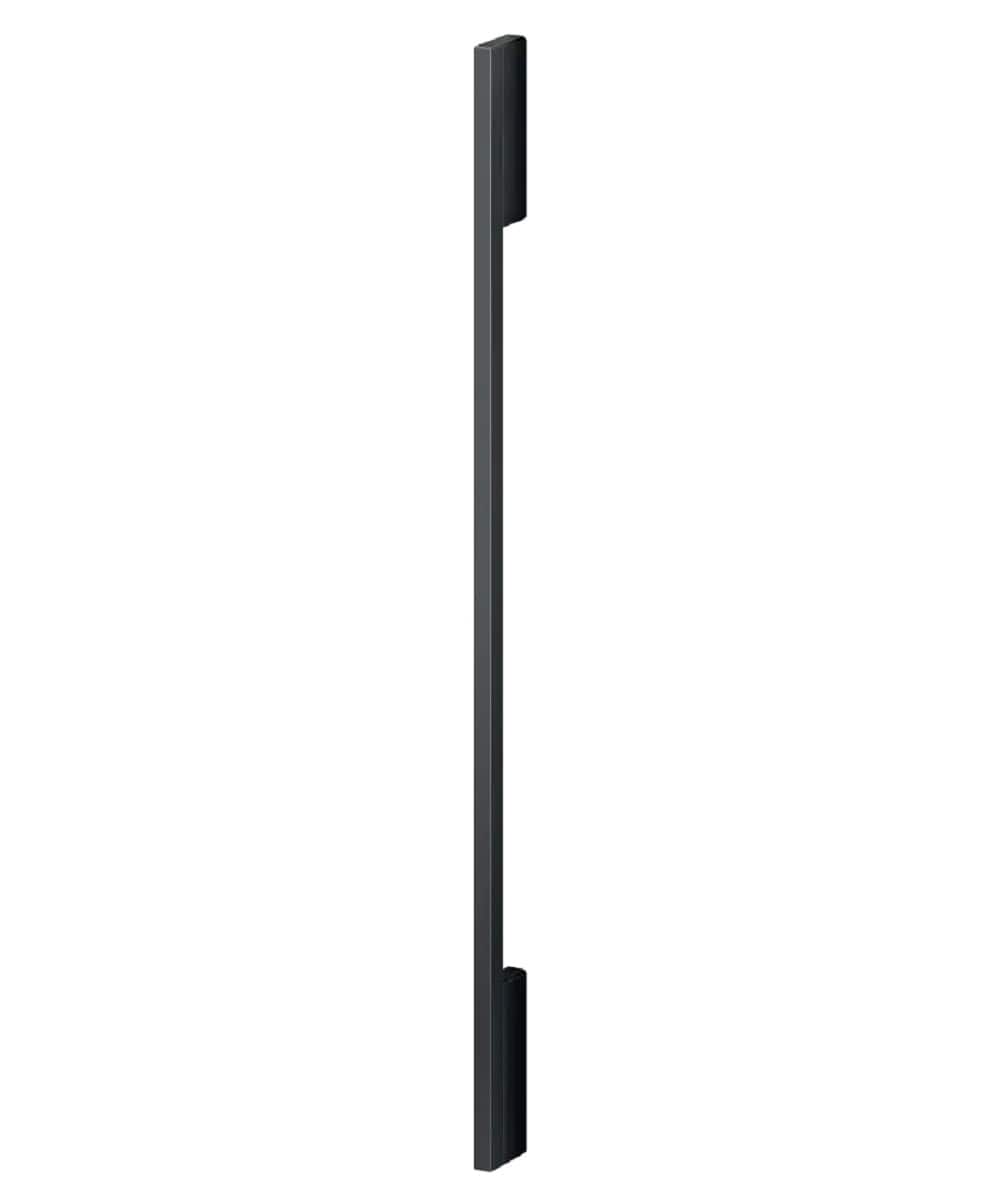 Fisher & Paykel - Contemporary Square Fine 2-Piece Handle Kit for Select Bottom Mounts - Black