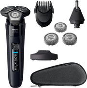 Philips Norelco - Rechargeable Electric Shaver 9600 with Extra Shave Heads Included S9507/87 - Black