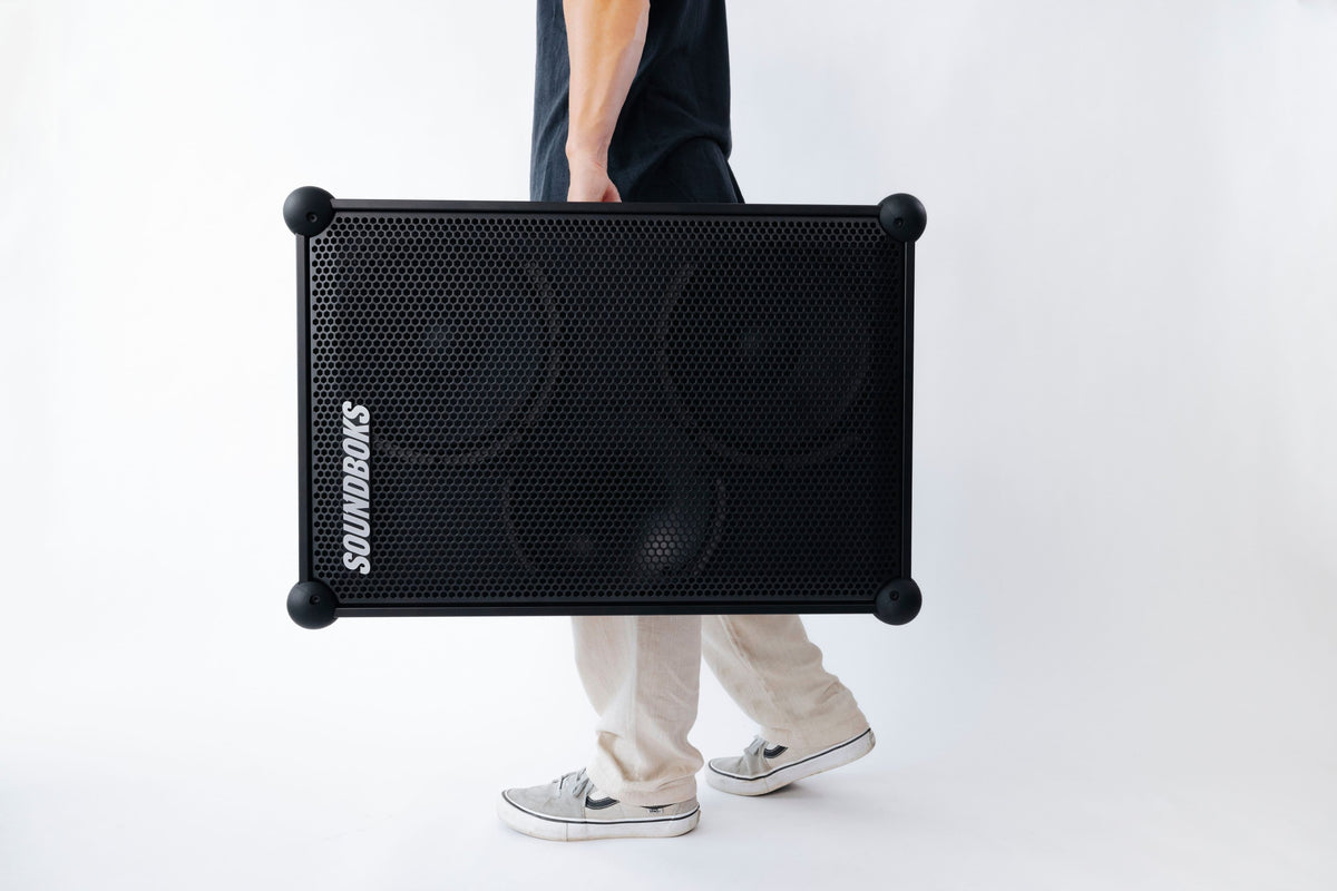SOUNDBOKS - 4 - Portable Bluetooth Speaker with Swappable Rechargable Battery - Black