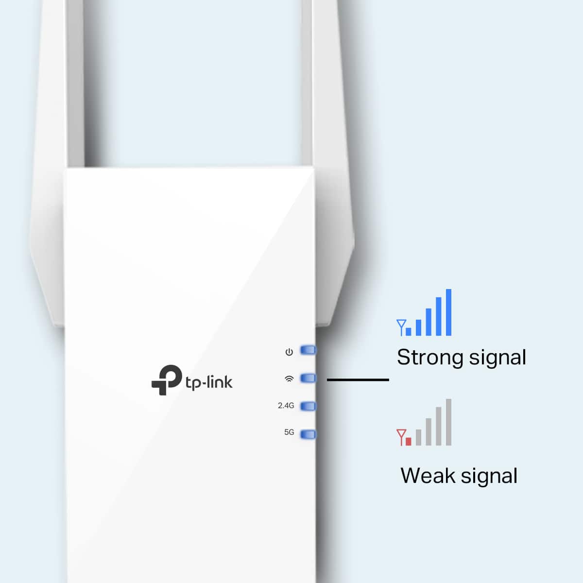TP-Link - RE605X AX1800 Wi-Fi 6 Range Extender - White