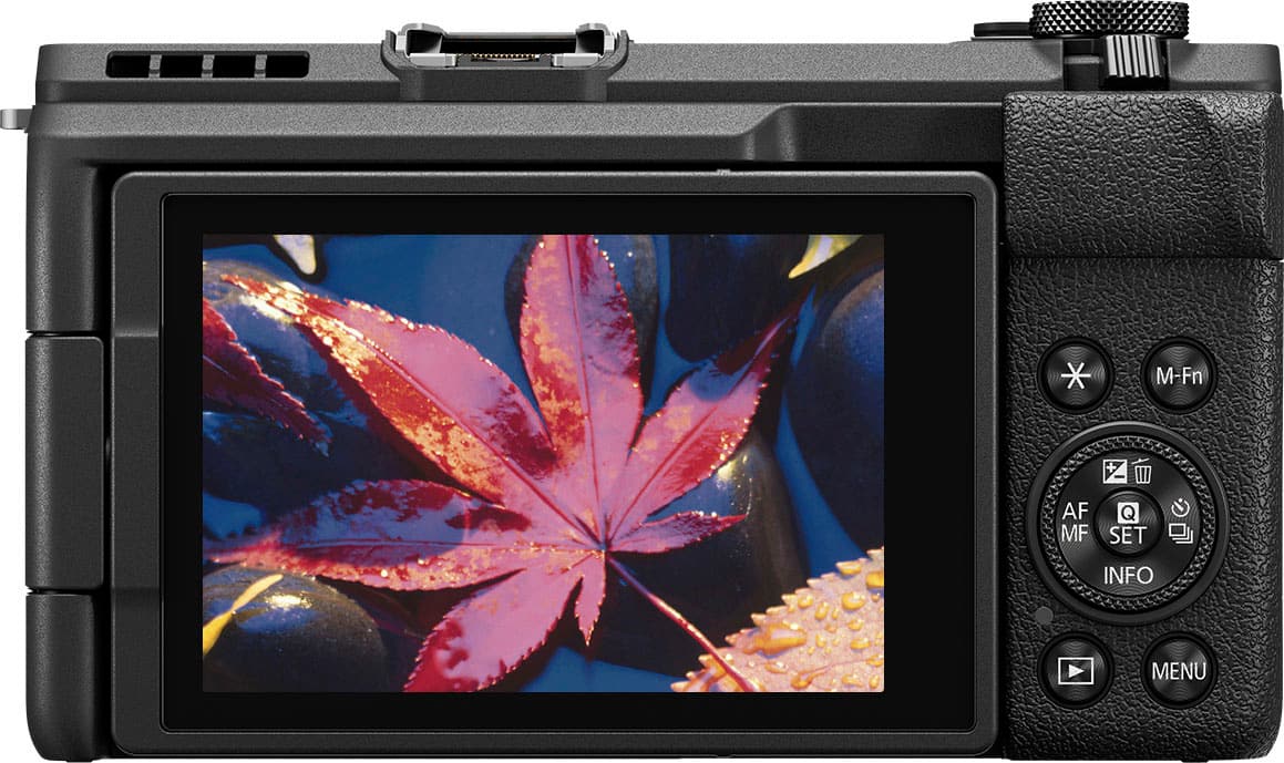 Canon - PowerShot V1 4K Video 24.2-Megapixel Digital Camera - Black