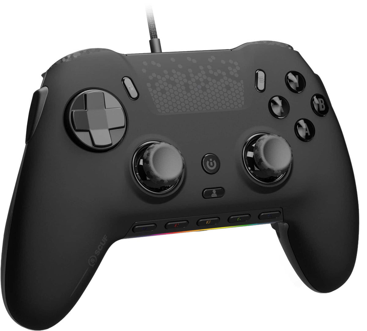 SCUF - ENVISION v2 Wired Hall Effect Gaming Controller for PC with Anti-Drift Thumbsticks - Black