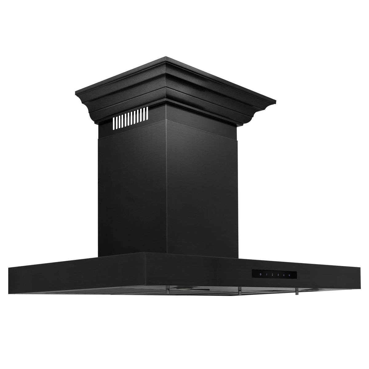 ZLINE - 30 inches - Externally Vented - Wall Range Hood - Black Stainless Steel