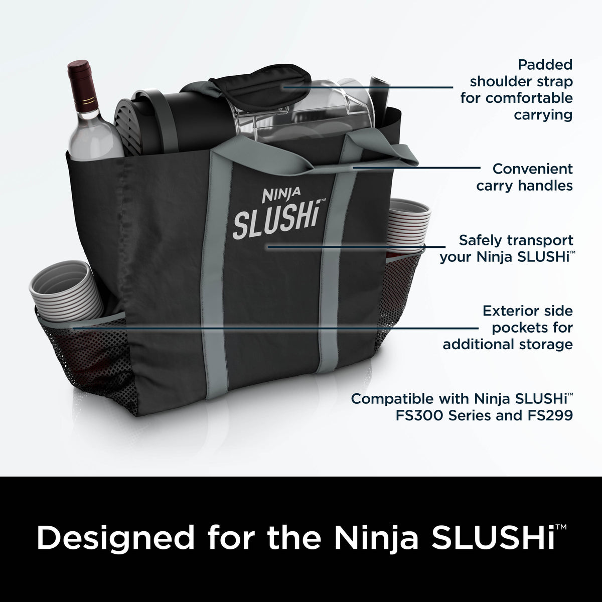 Ninja - SLUSHi Travel Party Tote - Black