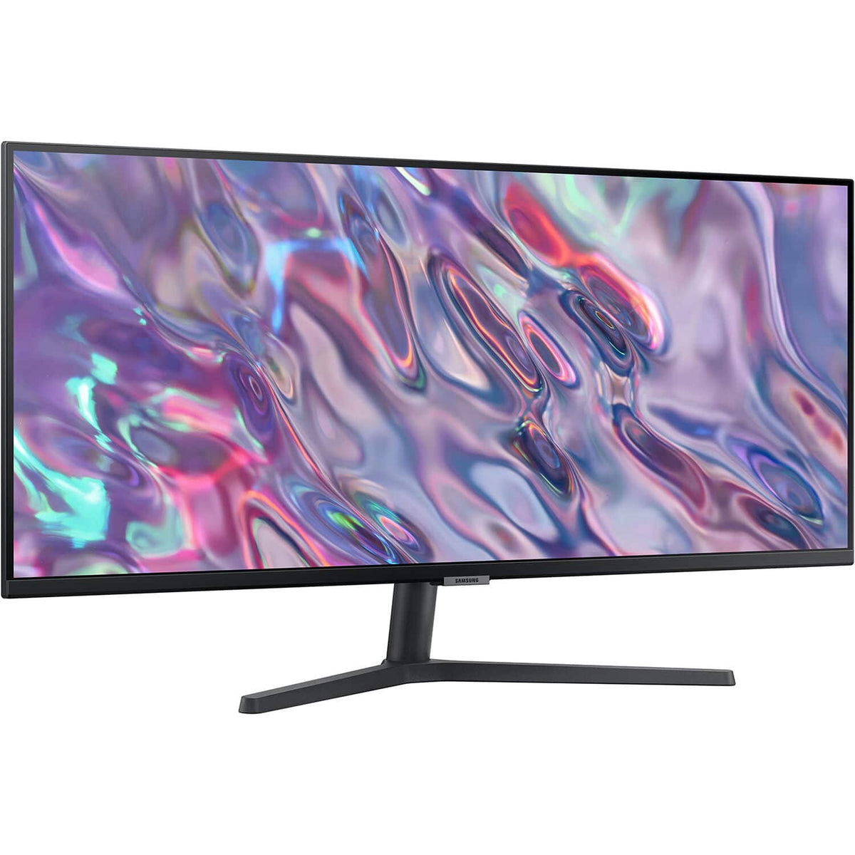 Samsung - ViewFinity 34\" S5 (S50GC) UWQHD 100Hz AMD FreeSync HDR10 Monitor (HDMI, DisplayPort) - Black