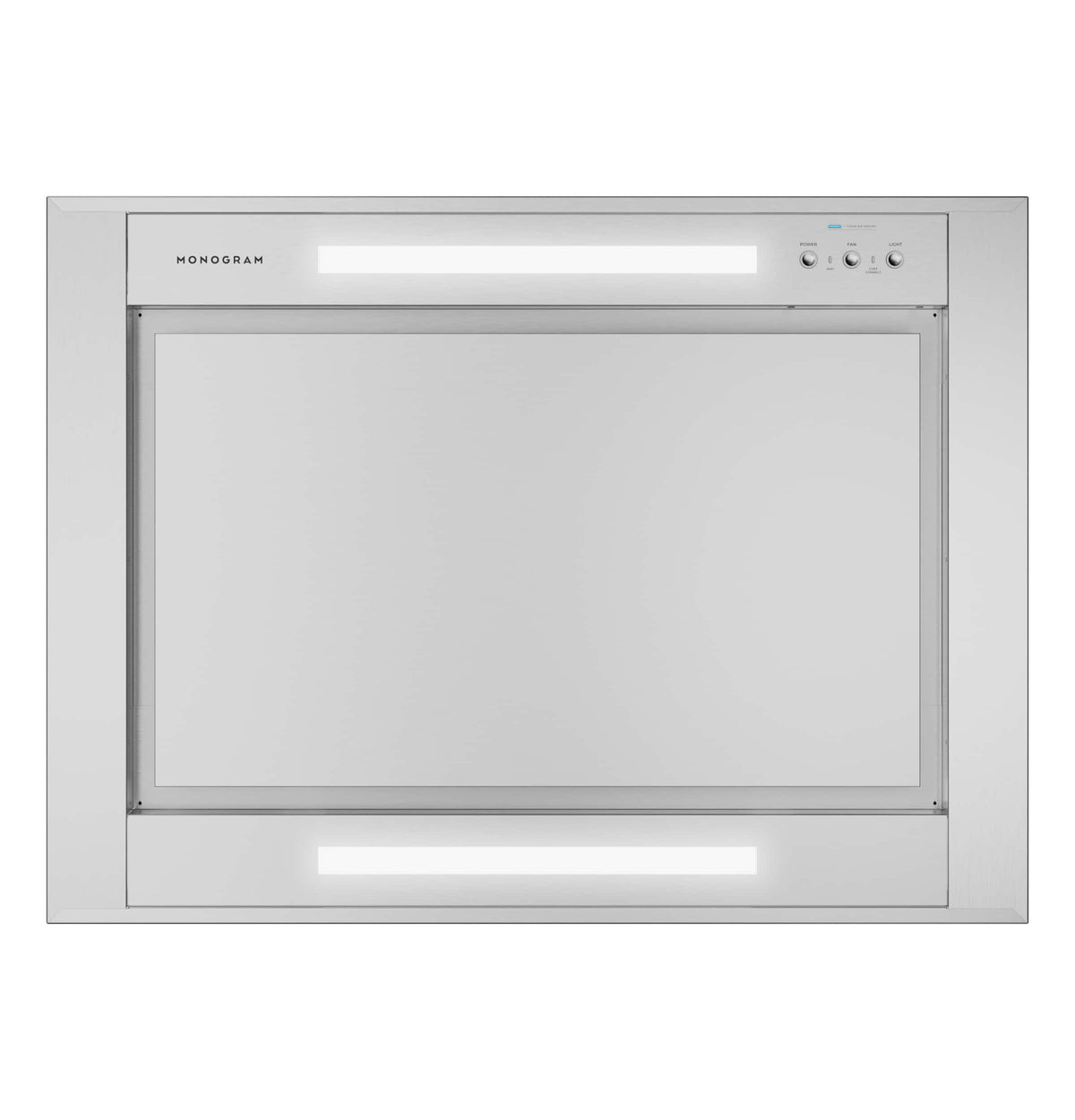Monogram - 36 inches - Convertible - Island Range Hood - Stainless Steel