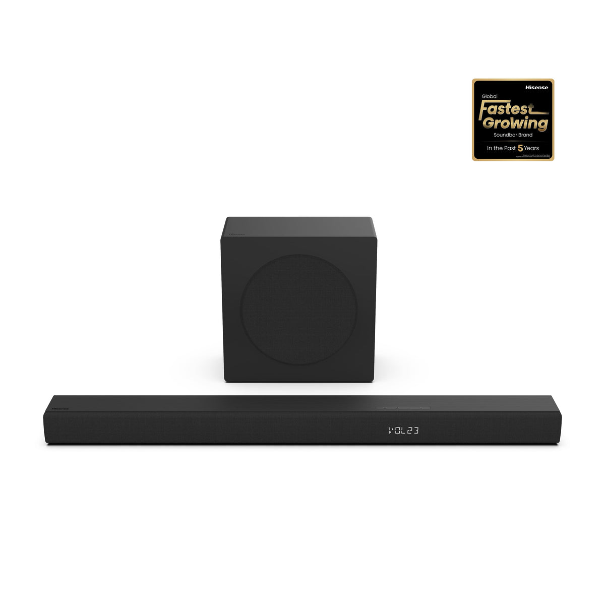 Hisense - 3.1 Channel 480W Soundbar with Wireless 6.5" Subwoofer (HS3100) - Black