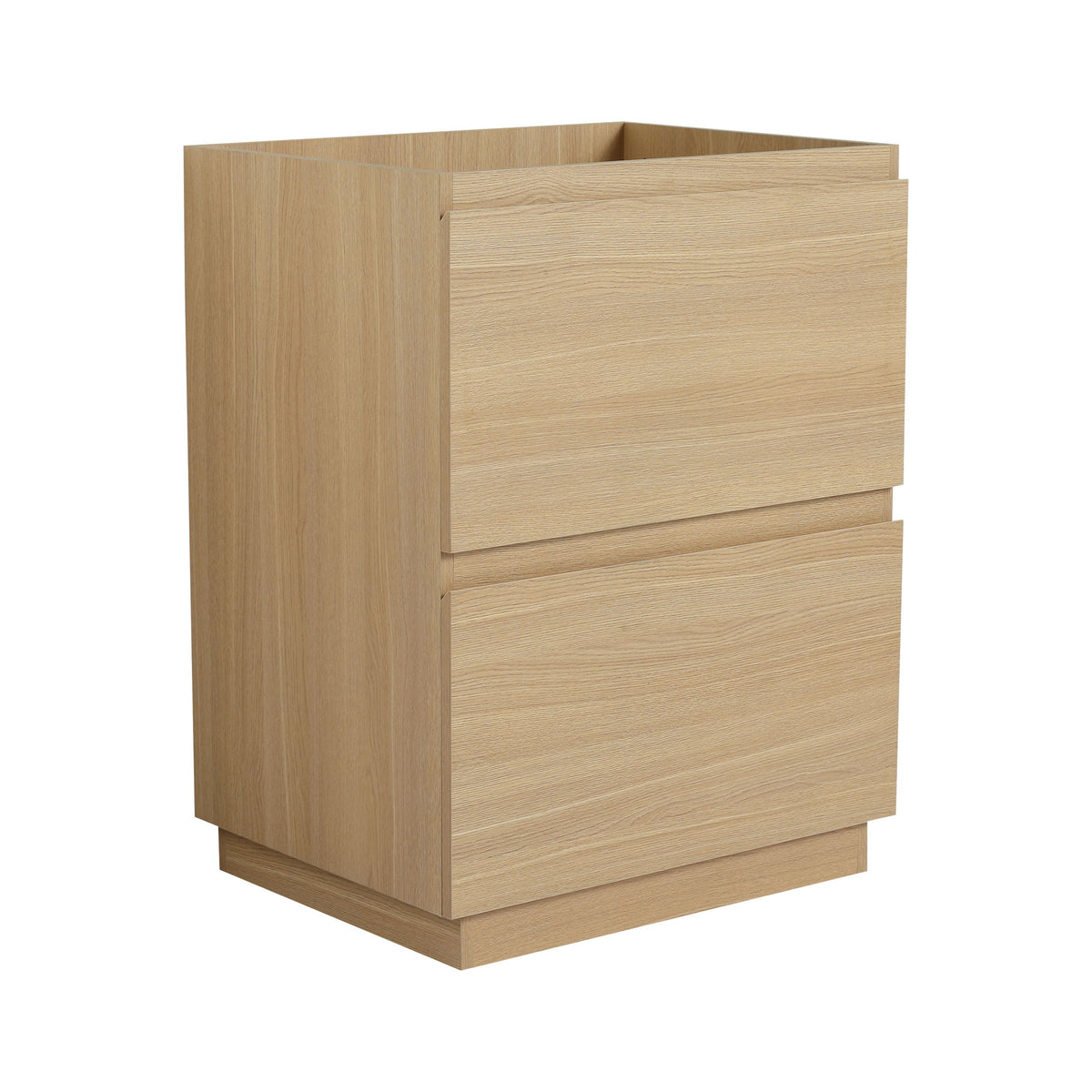 Mueble de baño moderno independiente con doble cajón