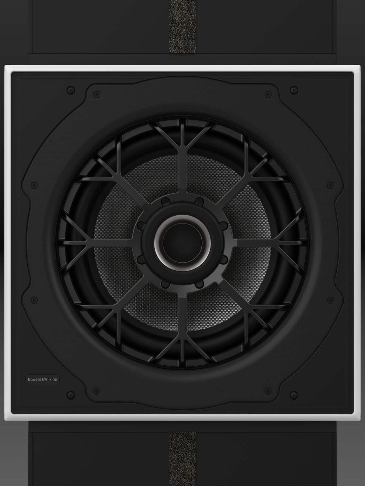 Bowers & Wilkins - Backbox for ISW-8 Subwoofer, Vibration and Distortion-Free Bass Response - Black