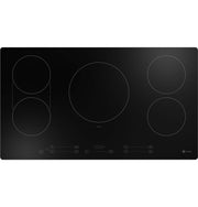 GE Profile - 36" Built-In Electric Induction Cooktop with 5 Elements, Slide Touch Controls, and Power Boost - Black