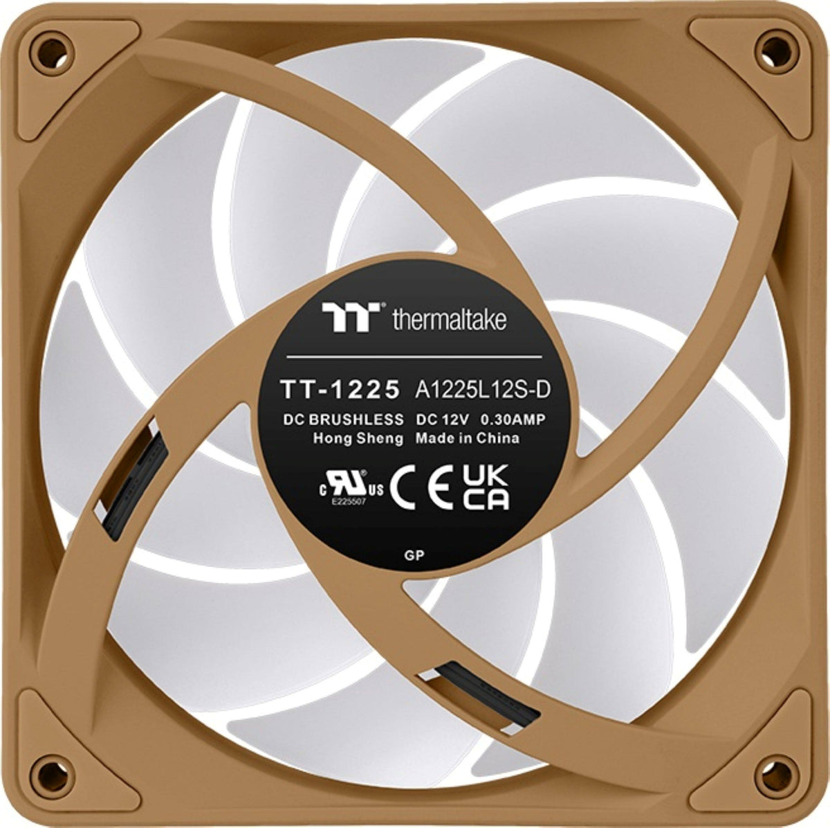 Thermaltake - CT120 EX ARGB Sync 120mm Computer Case Cooling Fan (3-Pack) - Gravel Sand