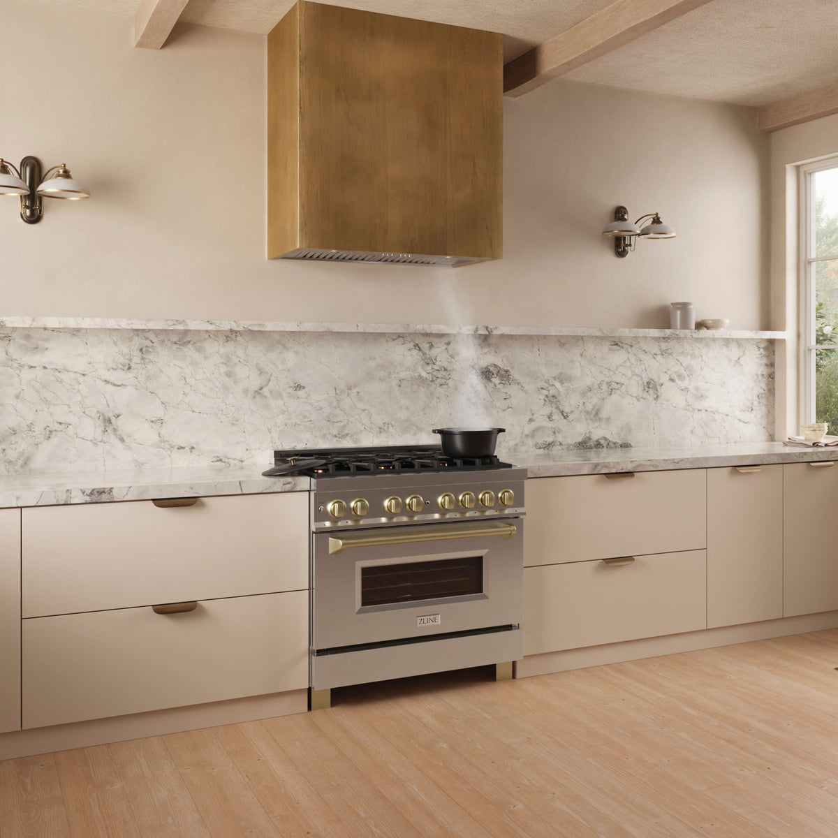 ZLINE - 34 inches - Externally Vented - Range Hood Insert - Stainless Steel