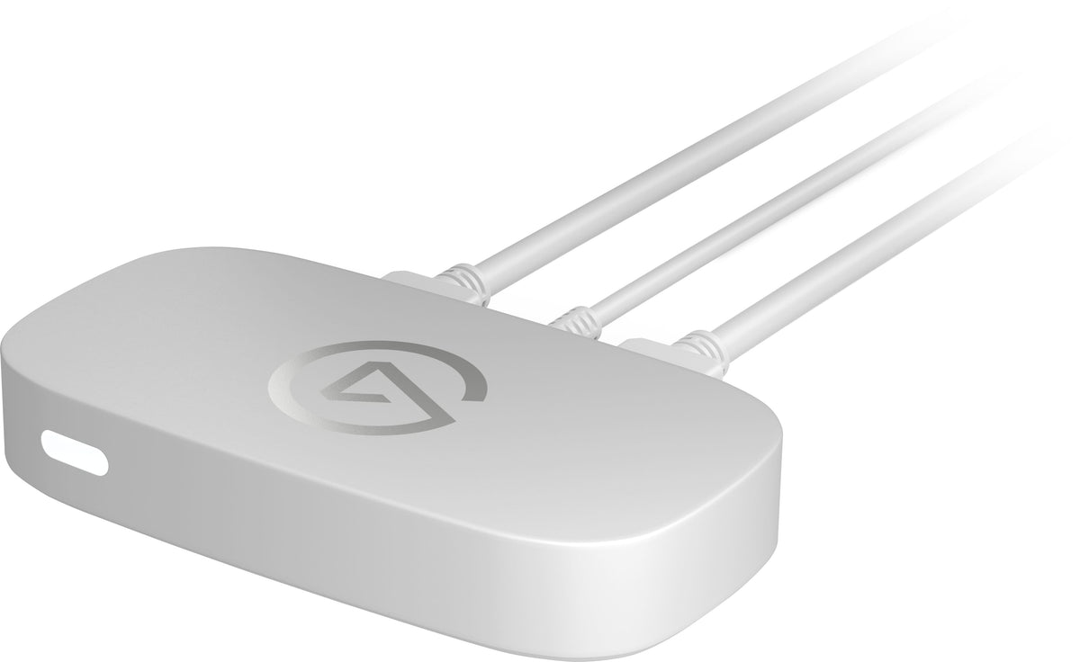 Elgato - Game Capture Neo — 4K60 HDR Passthrough, 1080p60 Capture – For Nintendo Switch 2, PS4/PS5/Xbox Switch/iPhone - White